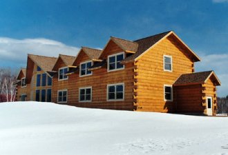 Snowmobiling at 5 Lakes Lodge in Millinocket