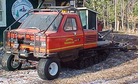 Maine snowmobile trail groomer for sale - ASV model 2800