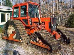 Belarus snowmobile trail groomer