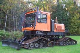 Tucker Sno-Cat snowmobile trail groomer