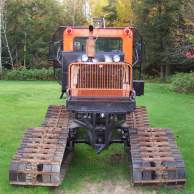 Tucker Sno-Cat snowmobile trail groomer