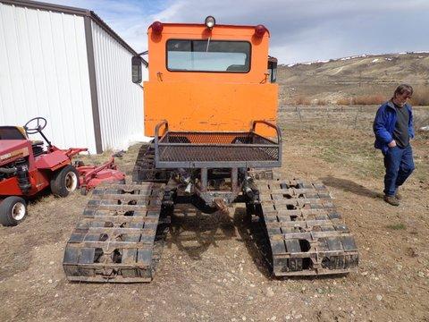 Tucker snocat snowmobile trail groomer